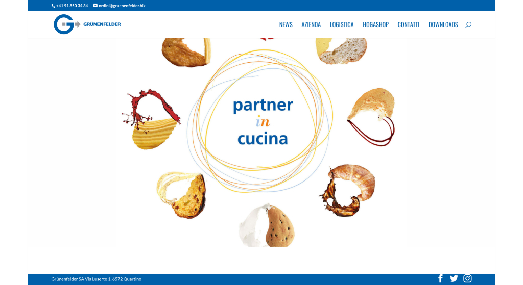 screenshot homepage gruenenfelder sa